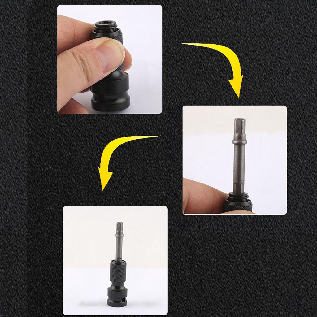Đầu Nối Cờ Lê Lục Giác 1 / 4 Inch Bằng Thép Siêu Bền Chất Lượng Cao