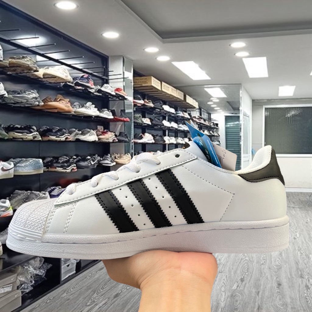 Giày  sneaker adidas mũi sò tem vàng chuẩn xịn full size nam nữ  - Yabi_boutique