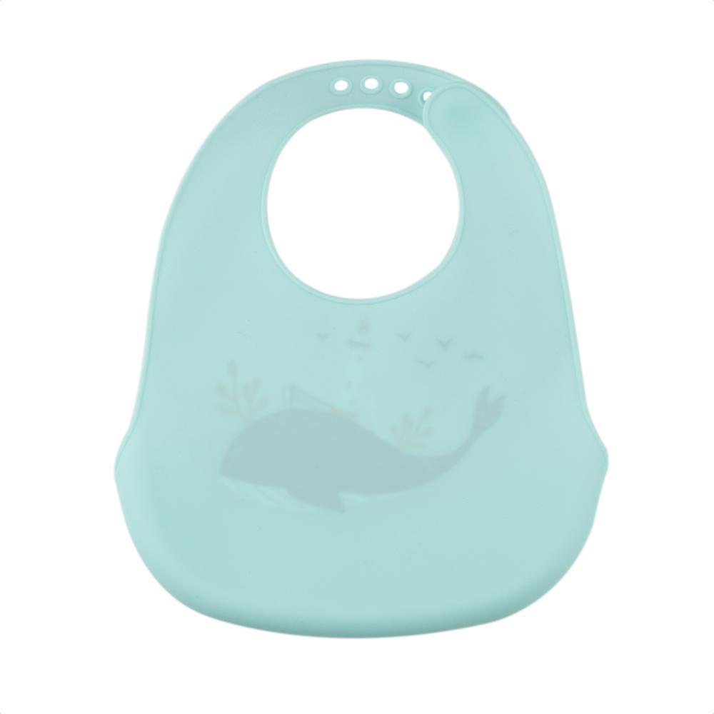 Yếm Ăn Silicone Chống Thấm Nước An Toàn Dành Cho Trẻ