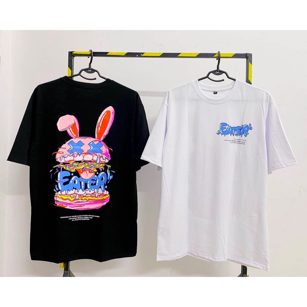 Áo thun Unisex EATER Bad Rabbit (Thỏ 7 màu)