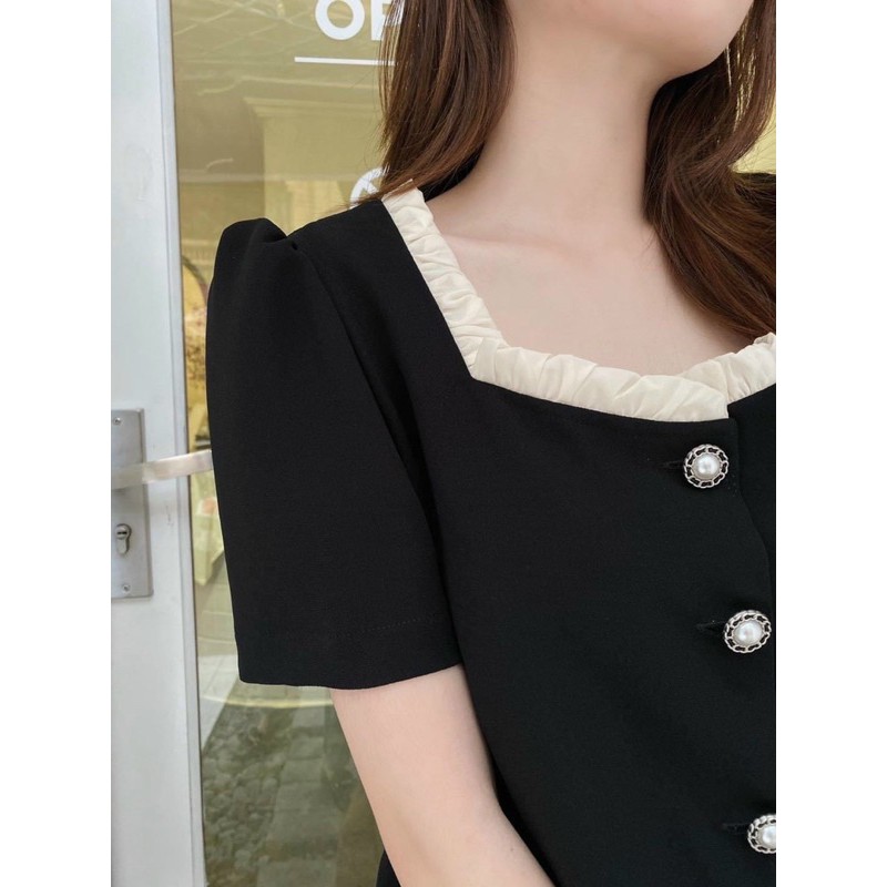 [Mã WASTCOOL giảm 15% tối đa 50K đơn 99K] Set áo đen quần váy dành cho nữ | BigBuy360 - bigbuy360.vn