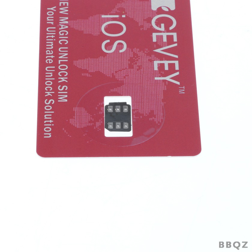 Sim Bẻ Khóa Gpp Lte 4g + For 8 7 6s 6 Plus 5 Red