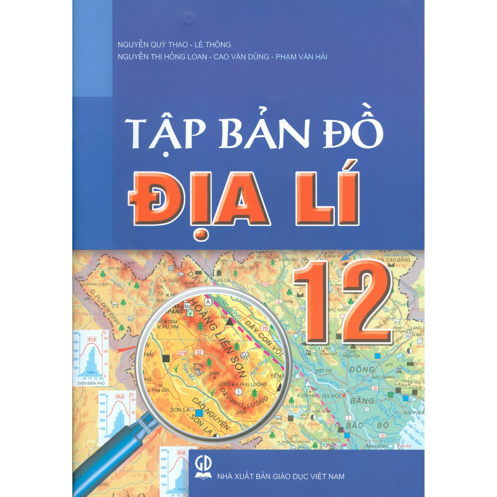 Sách - Tập Bản Đồ Địa Lí 12