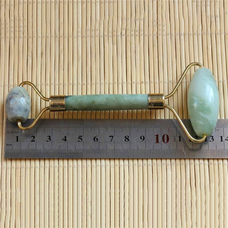 [Hàng mới về] Cây lăn mát xa đá ngọc bích dùng làm thon khuôn mặt | BigBuy360 - bigbuy360.vn