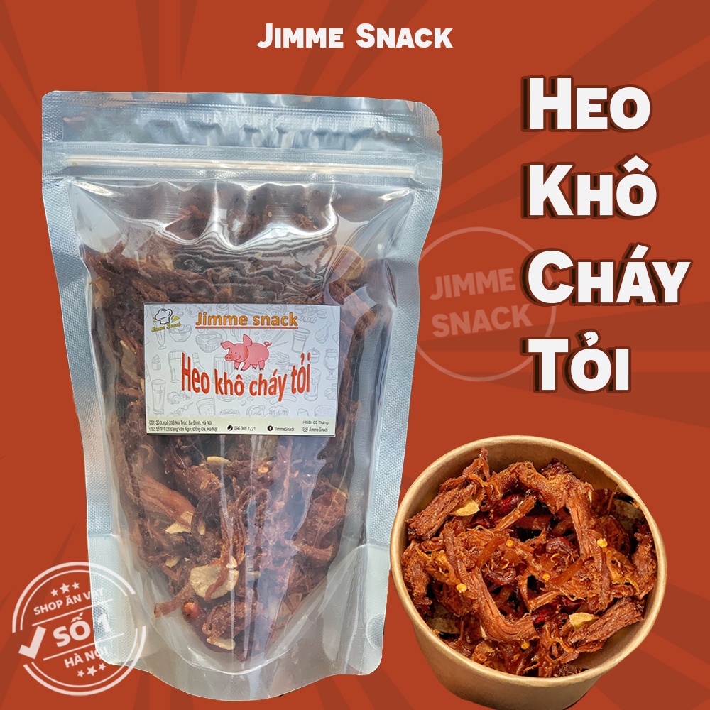 HEO KHÔ CHÁY TỎI - Mồi nhậu siêu hợp lý cho dân văn phòng có feedback❤️