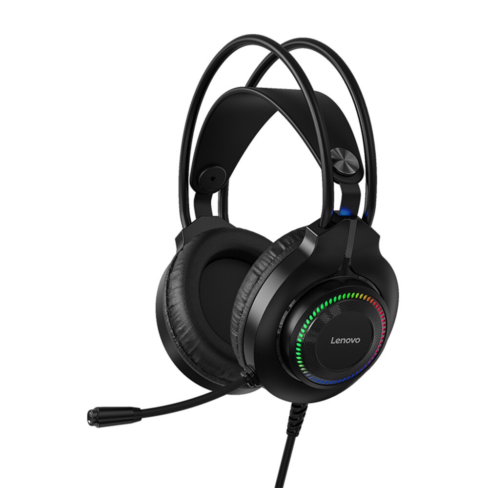 Tai nghe 7.1 gaming LENOVO G20 thinkplus led RGB - micro điều chỉnh 360 độ (Đen) Phụ kiện 1986