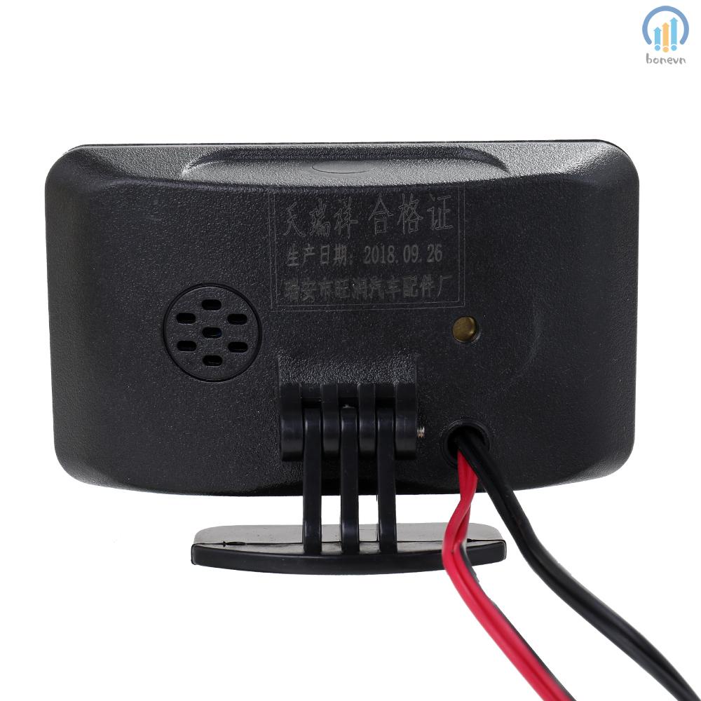 Đồng hồ đo nhiệt độ nước màn hình LCD 1/8 10mm cho xe hơi