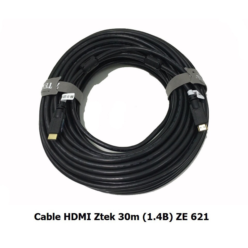 Cáp HDMI ZTEK 1.4 4Kx2K 25m ZE 620 , 30m 621 (ZS 0321) tốc độ cao