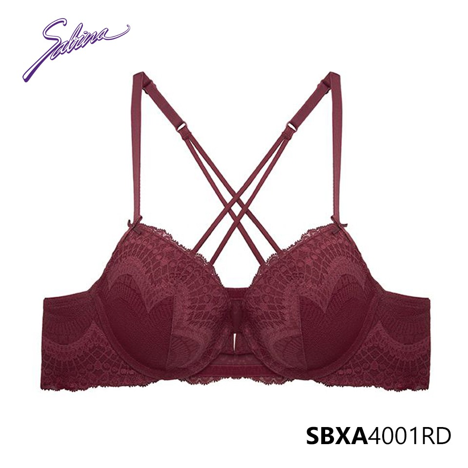 Áo Lót Mút Dày Nâng Ngực Phối Ren Sexy Màu Da, Trắng Hoặc Đỏ Fashion Gorgeous By Sabina SBXA4001 | BigBuy360 - bigbuy360.vn