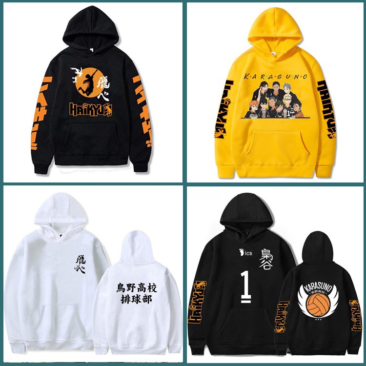 Sale 50% 💖 Áo hoodie hình Anime Haikyuu Hinata Shoyo Haikyu truyện tranh Nhật Bản cổ điển làm quà tặng sinh nhật