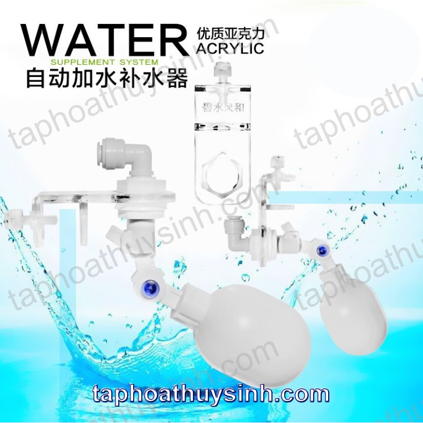 PHAO CHÂM NƯỚC TỰ ĐỘNG MINI KÈM VAN KHOÁ NƯỚC