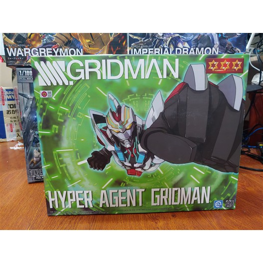 FIGURE MODEL KIT HYPER AGENT GRIDMAN MÔ HÌNH LẮP RÁP CHÍNH HÃNG MODEL KIT