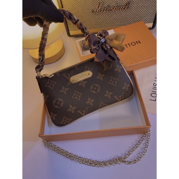 Túi LV kèm khăn Fullbox nguyên seal+ bill Hải quan xịn