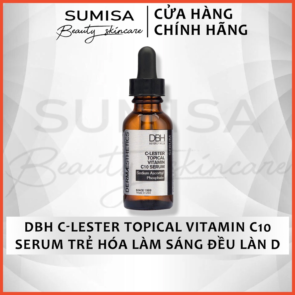 Serum trẻ hóa làm sáng đều làn da DBH C-Lester Topical Vitamin C10
