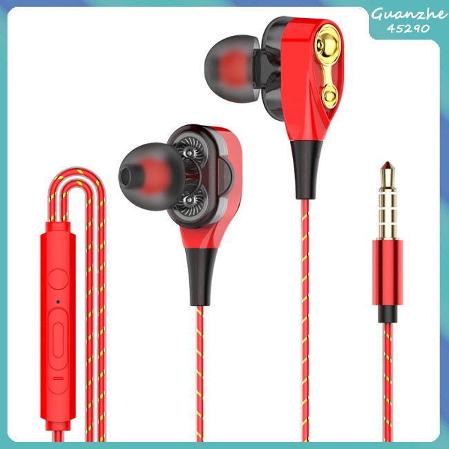 Tai Nghe Nhét Tai Jack 3.5mm Bass Trầm Có Micro Tiện Dụng | BigBuy360 - bigbuy360.vn