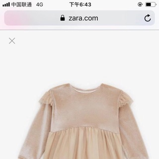 Combo váy Zara bé gái