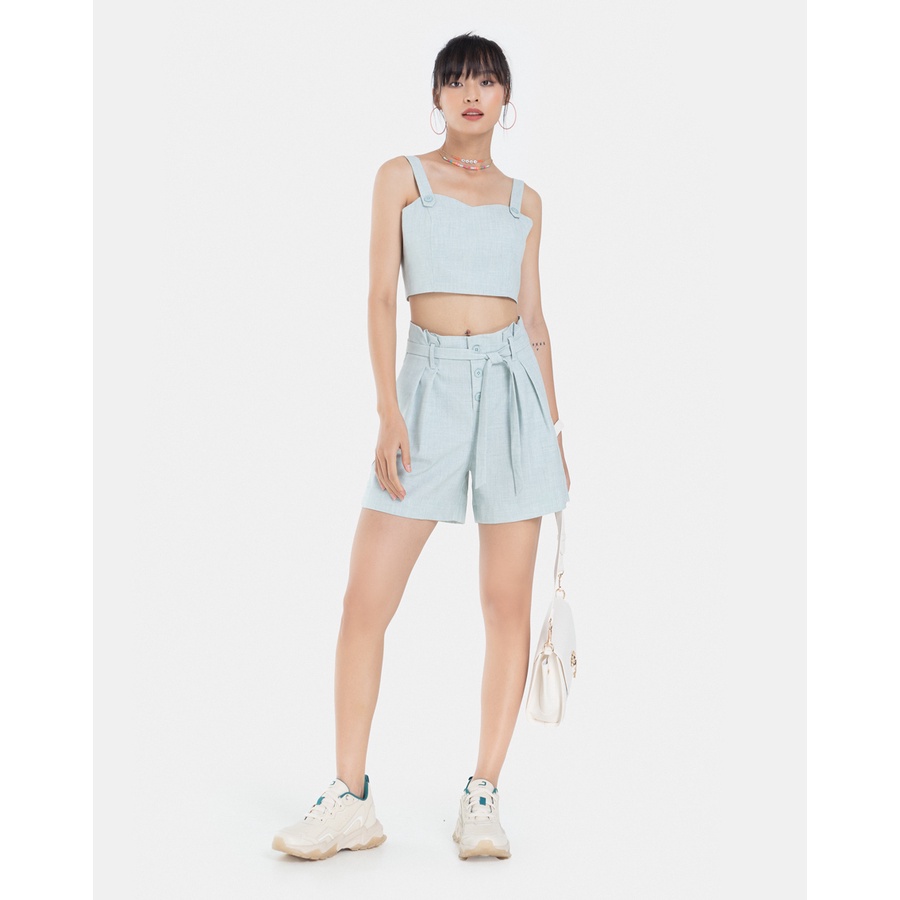 Áo Croptop Nữ JUNO Line JNAKI002