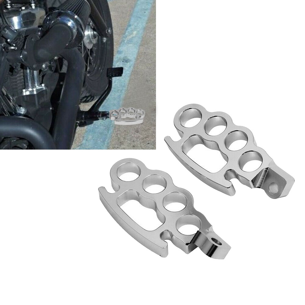 Ready stock  Motorcycle Aluminum Knuckle Control Foot Peg Foot Pedal