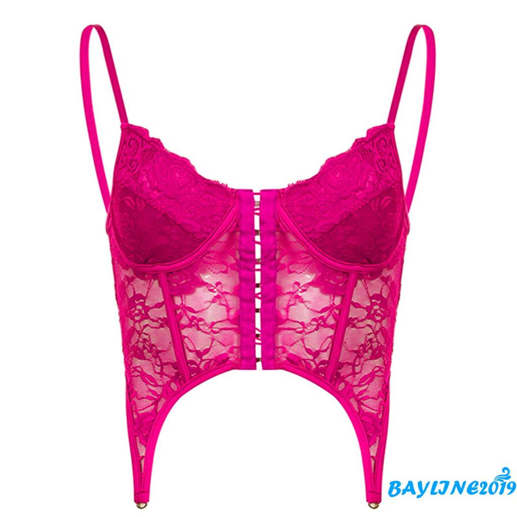 Áo Hai Dây Cổ Chữ V Phối Ren Gợi Cảm Cho Nữ