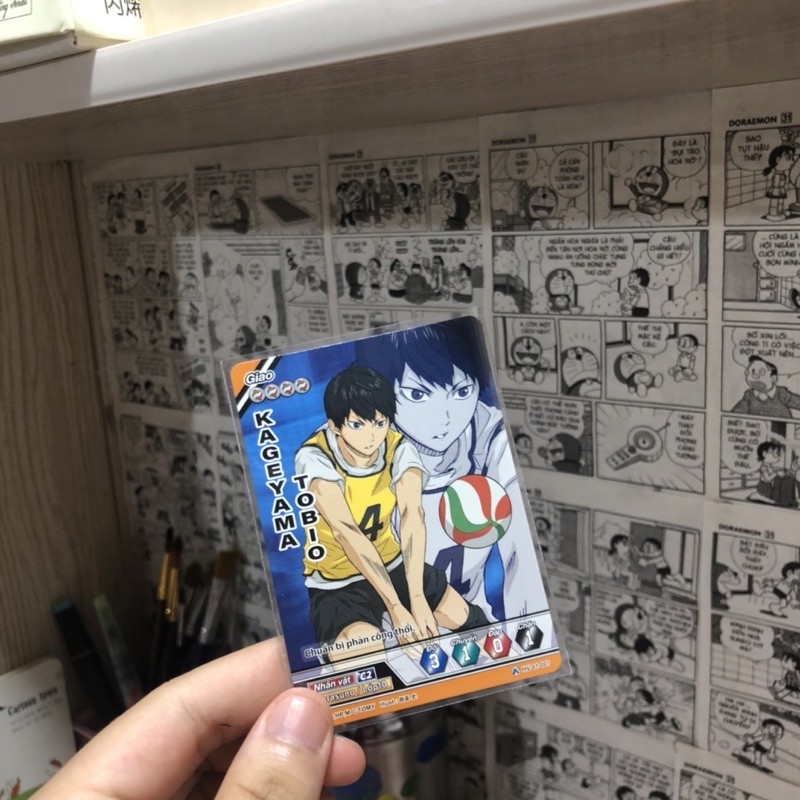 Pass card game haikyuu phiê bản việt