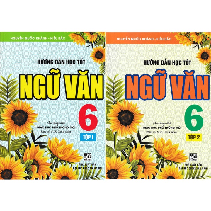 Sách - Combo Hướng Dẫn Học Tốt Ngữ Văn 6 - Tập 1+2