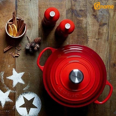 Nồi gang Le Creuset Evo Kirsche 20cm [Made in France]