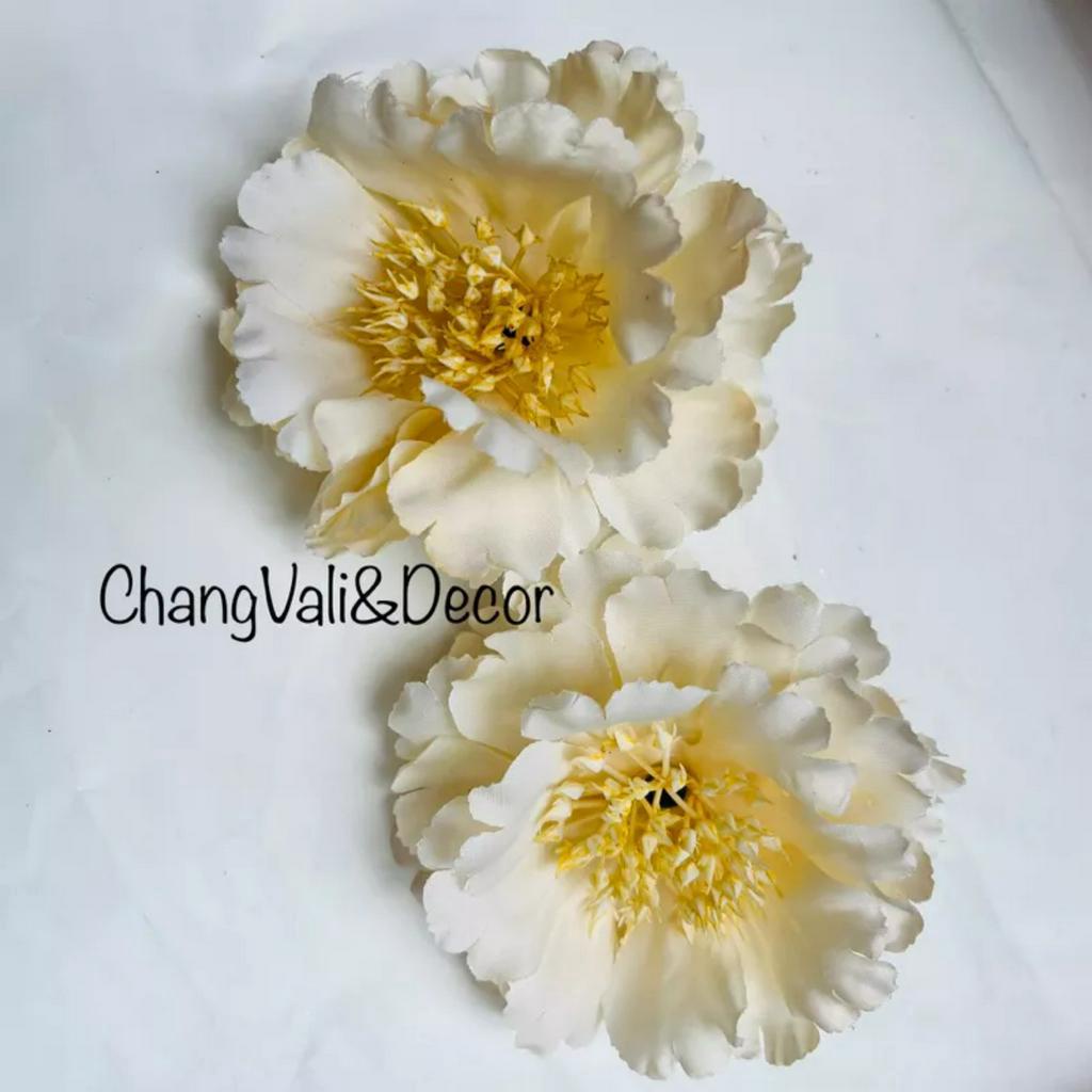 Sỉ đầu bông hoa cẩm chướng ,mẫu đơn -hoa lụa-hoa giả