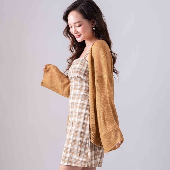 Áo len cardigan khoác ngoài dệt kim dài tay kiểu mới Juka Shop