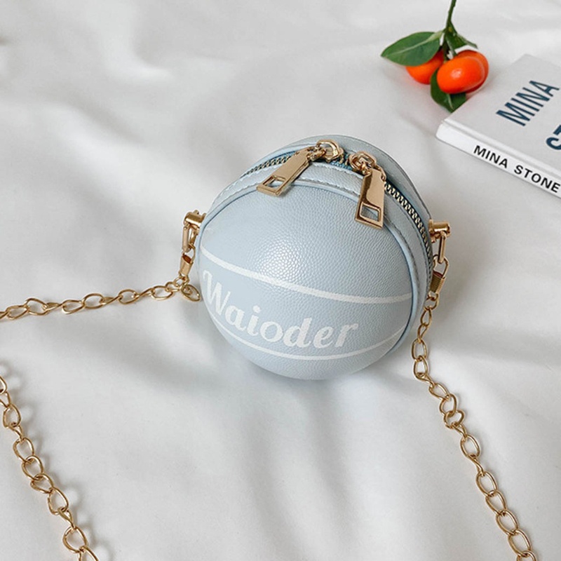 Túi Đeo Chéo Hình Quả Bóng Rổ Dễ Thương Cho Bé