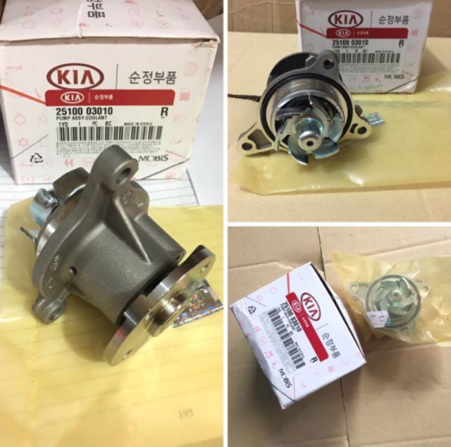 Bơm nước động cơ Kia Morning, I10, Getz các đời