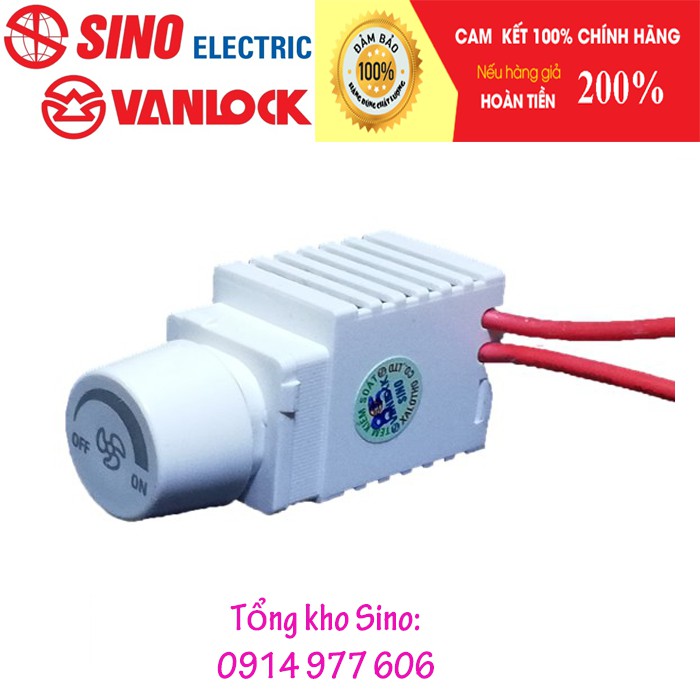 Hạt Chiết Áp Quạt 400VA Sino Vanlock - Hàng Chính Hãng Chất Lượng