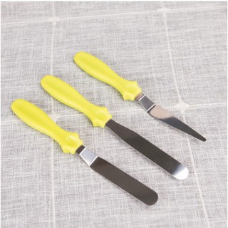 Bộ 3 dao chà láng bánh mini