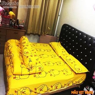 💋 bộ 5 chăn phao ga gối poly cotton
