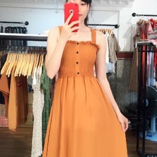Đầm 2 dây maxi Quảng Châu