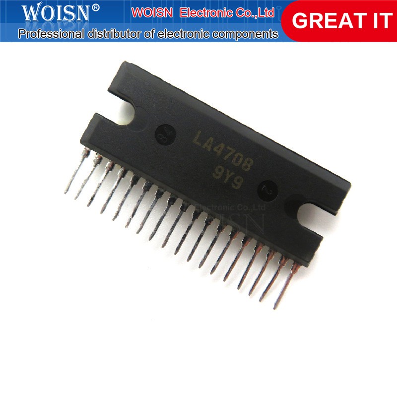 Linh kiện điện tử phụ tùng Komponen Elektronik Chip La4708N La4708 Zip-18 chuyên dụng
