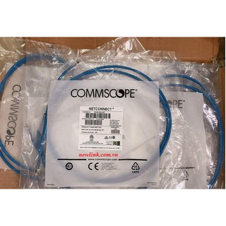Dây mạng commscope 0.5m Cat6 2Feet Blue