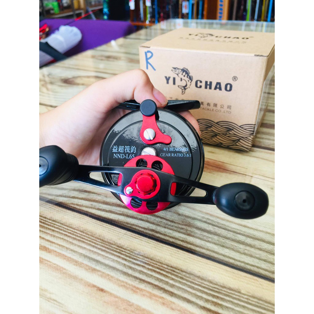 Máy câ cá ikada yichao nnd-65,máy câu bè, máy câu dìa, hói tráp.