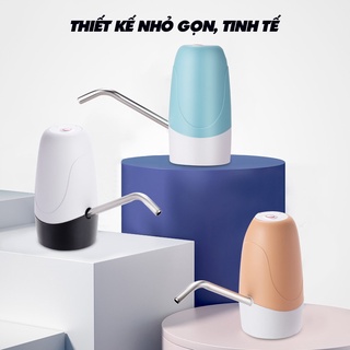 Máy hút bình nước tự động, chế độ 1 chạm tự rót nước, hút rượu, sạc usb