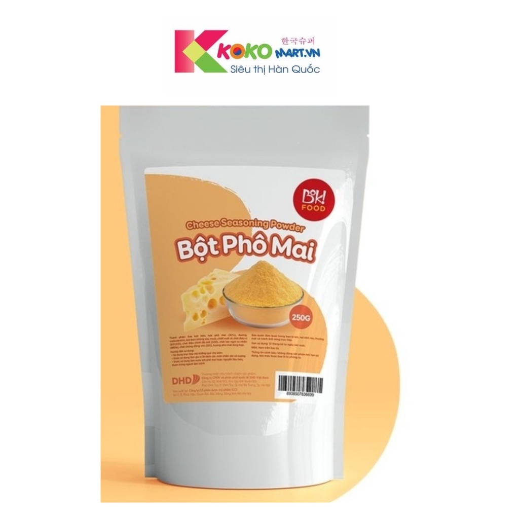 Bột Phô Mai BOK FOOD bịch 150g và 250g