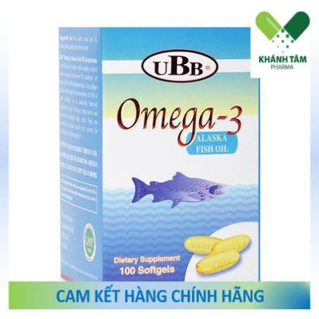 UBB Omega 3 - Viên dầu cá Mỹ _Khánh Tâm