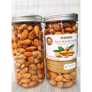 500g Hạnh nhân rang bơ còn vỏ loại ngon giòn