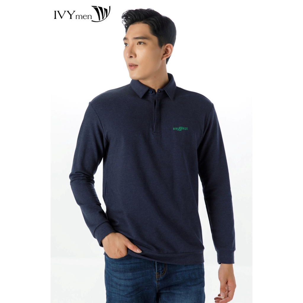 Áo thun nam tay dài IVY moda MS 58E3036