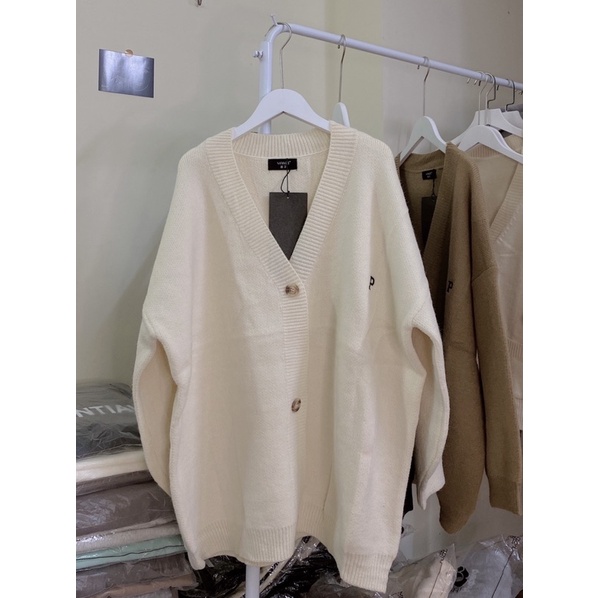 Áo Cadigan hàn quốc chất len dày form to | BigBuy360 - bigbuy360.vn