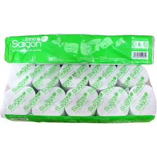 10 cuộn giấy vệ sinh Sài Gòn Inno không lõi 2 lớp
