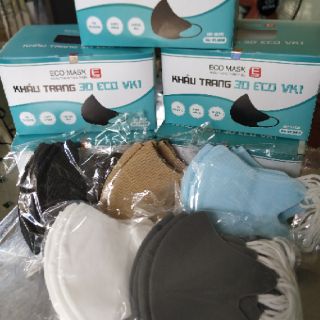 1 hộp 50 cái khẩu trang 3d eco vk1
