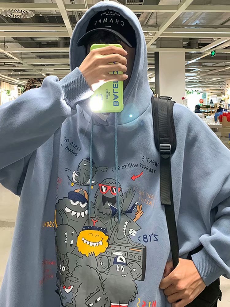 Áo hoodie dài tay thời trang cho cặp đôi | BigBuy360 - bigbuy360.vn