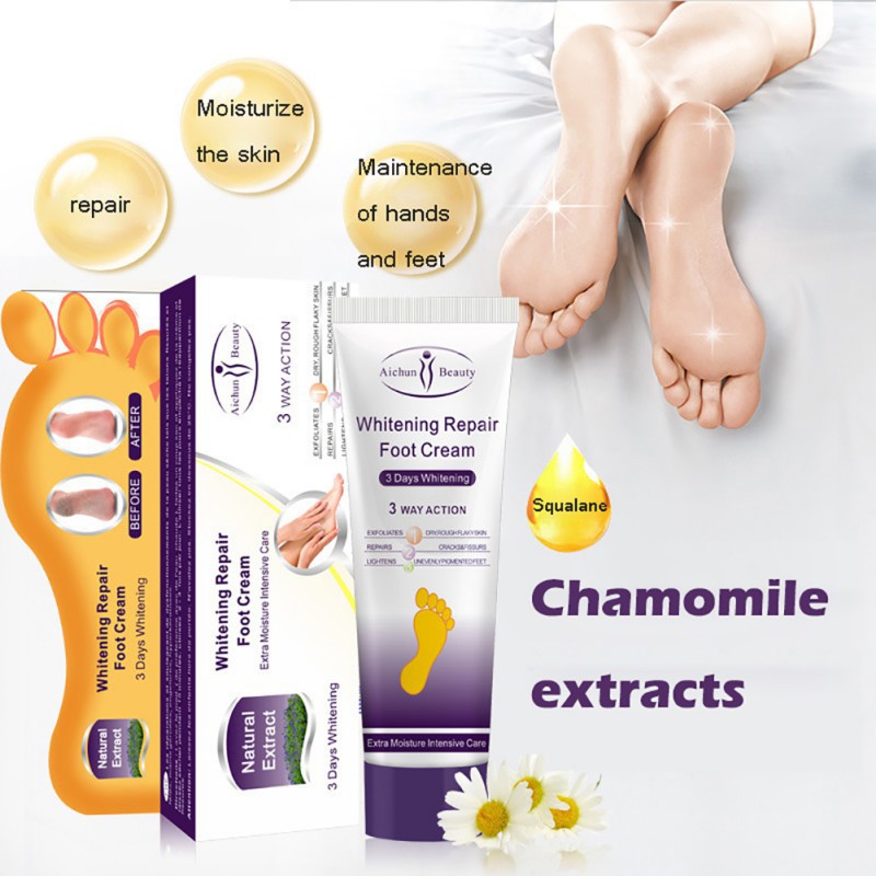 Kem Dưỡng Ẩm Làm Trắng Da Chân Mềm Mịn