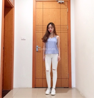 Skinny rách gối