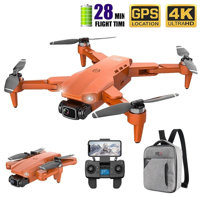 Flycam ZLRC L900 PRO, Wifi 5G,  Camera 4K UHD góc rộng, Gimbal 2 Trục, Động cơ không chổi than, Tầm xa 1200m bay 28 phút