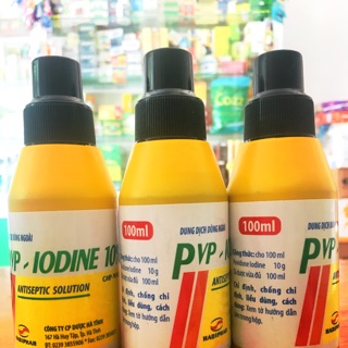 PVP- IODINE 10% ( DÙNG NGOÀI)